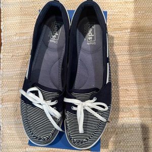 Keds Glimmer Stripe Navy